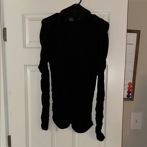 Black Women's MeshTop